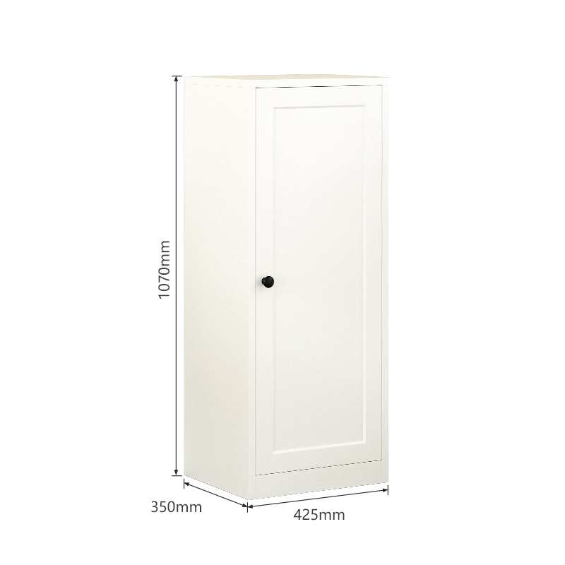 White Metal Steel Storage Cabinet