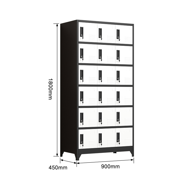 18 Door Steel Metal Storage Locker Cabinet