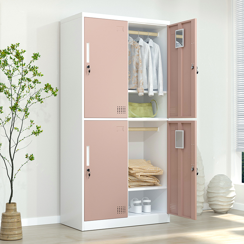 Four Door Metal Locker Storage Cabinet