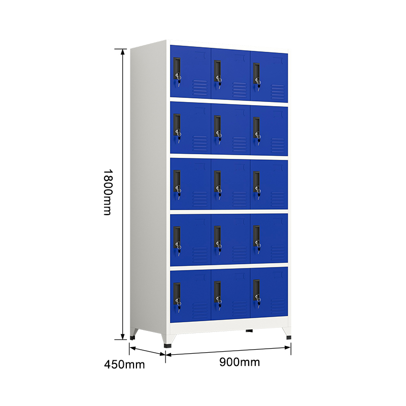 15 Door Steel Metal Storage Locker Cabinet