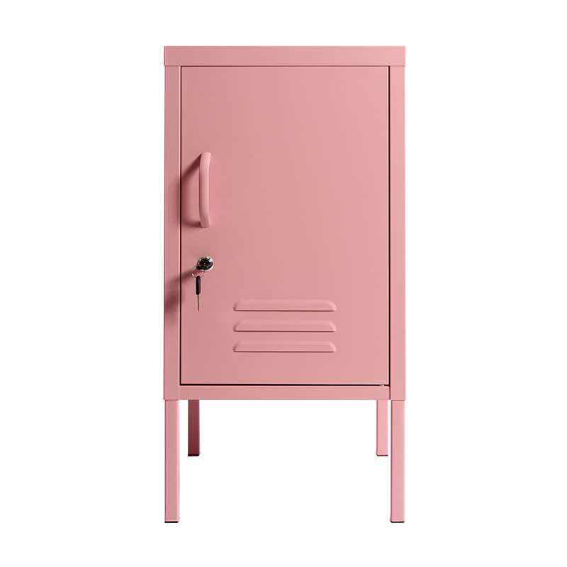 Plug in low profile single door cabinet