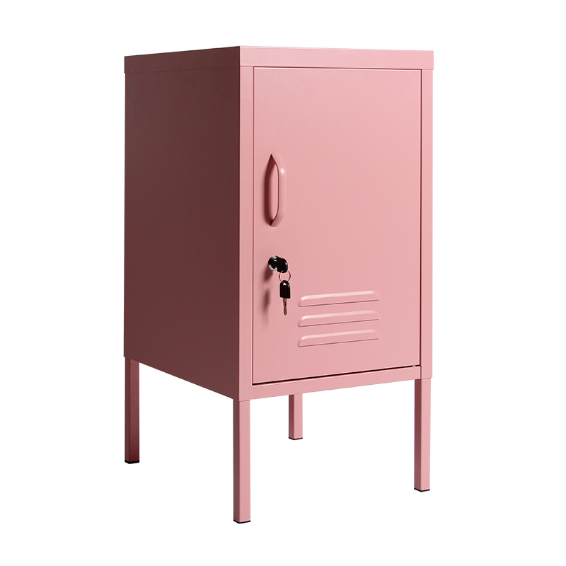 Plug in low profile single door cabinet