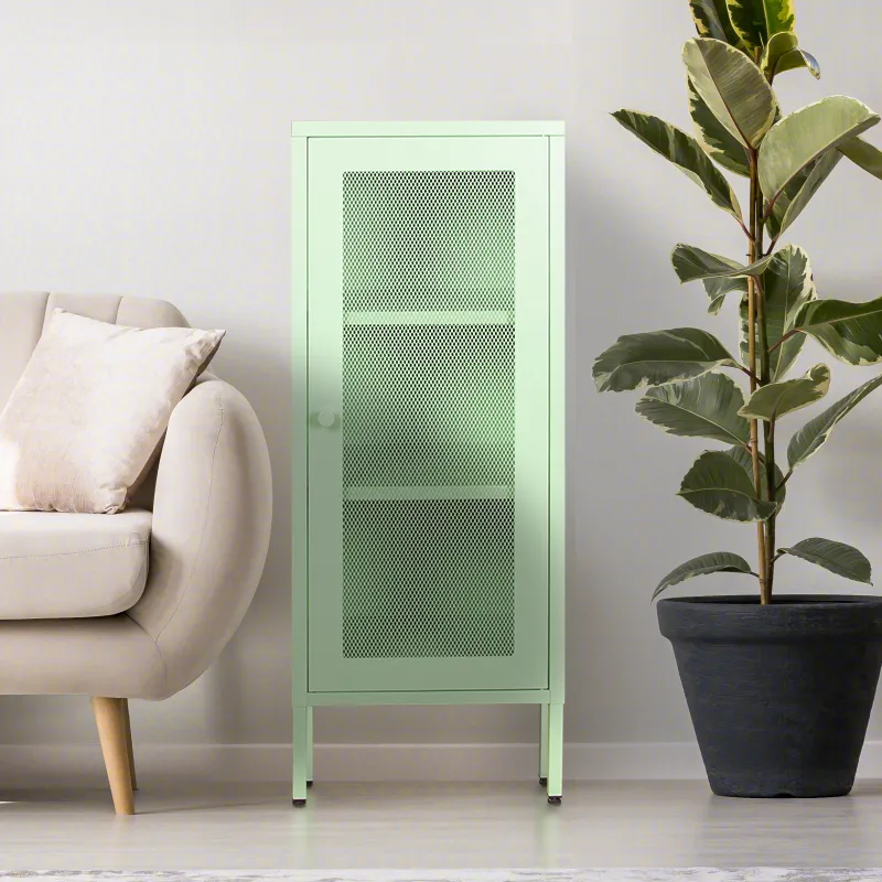 Green Single Door Net Cabinet