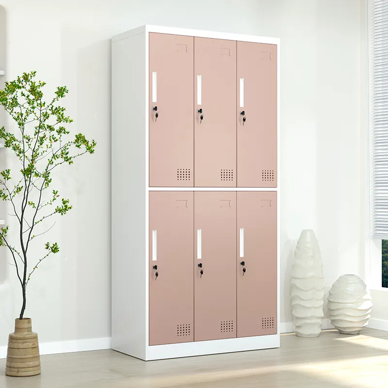 Brown Color Locker with Lightning Lock